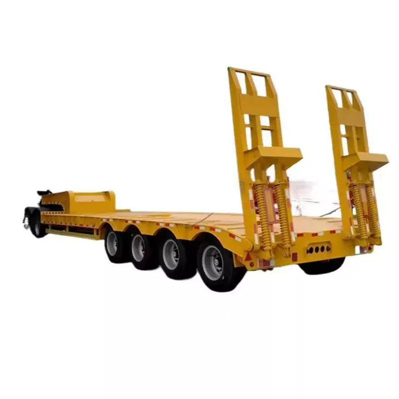 4-Axle Lowboy सेमी-ट्रेलर